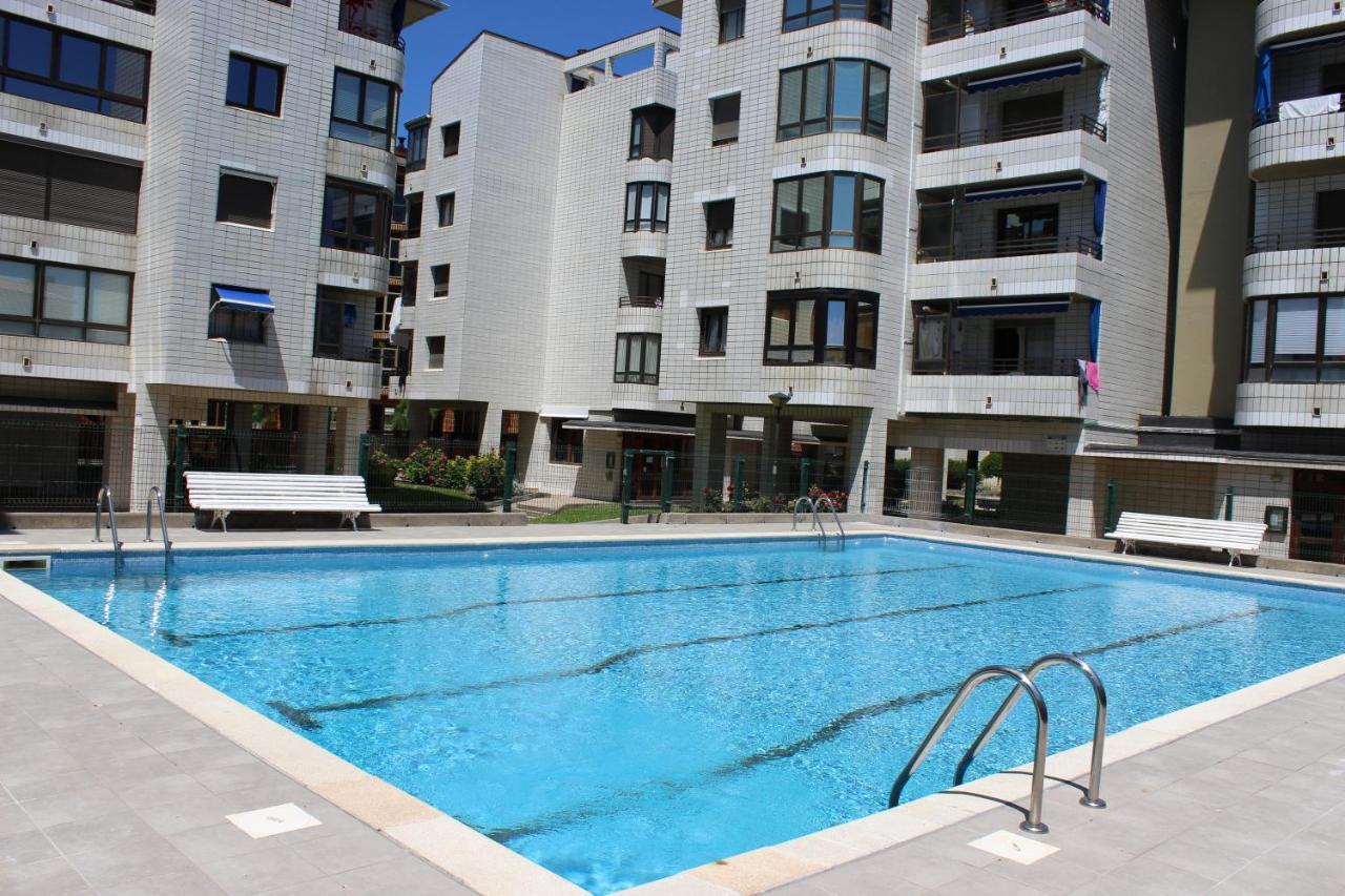Apartamentos Zarautz Playa, Con Piscina Y Garaje Exterior foto